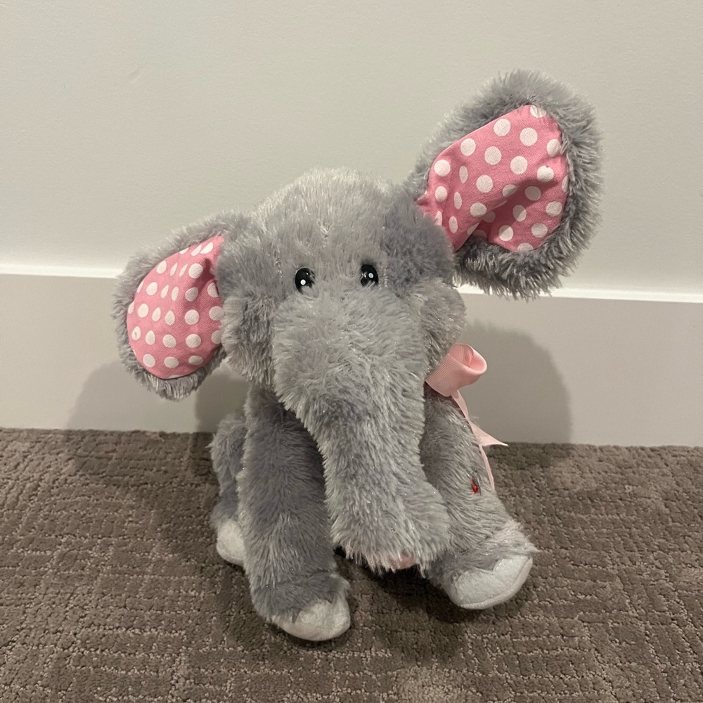 Ellie Elephant Animated Musical Sings Do Your Ears Hang Low Cuddle Barn …